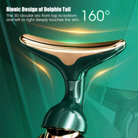 3 in 1 Facial Lifting Device Neck Eye Massage Face Slimmer EMS Beauty Skin Tightening anti Aging Facial Massager Beauty Device